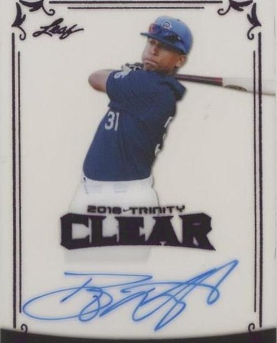 2018 Leaf Trinity - Bo Naylor #CA-BN1