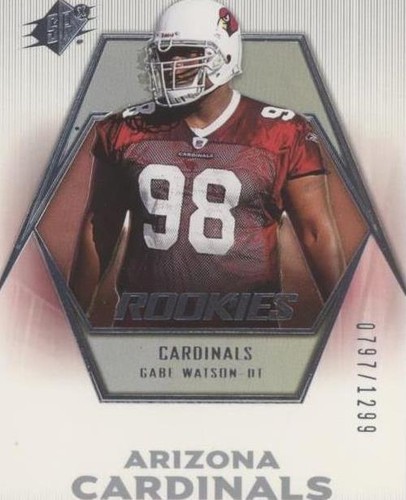 2006 SPx Gabe Watson #109