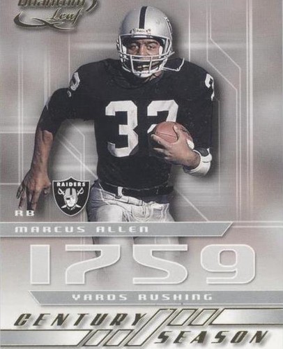 2001 Quantum Leaf Marcus Allen #CS - 6