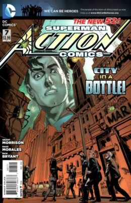 Action Comics (2nd Series) #7 NM 9.4 2012  Rags Morales Cover