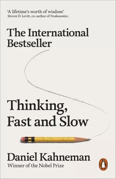 Thinking, Fast and Slow by Daniel Kahneman (2013, Trade Paperback)