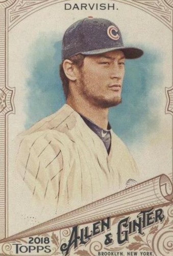 2018 Topps Allen & Ginter - Yu Darvish #37