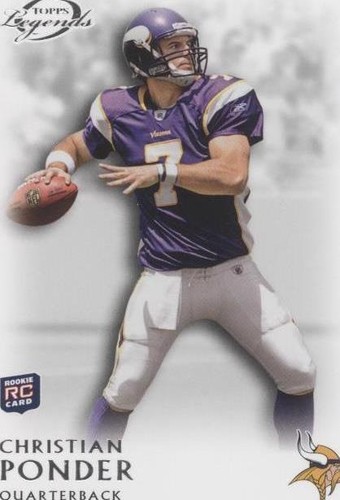 2011 Topps Gridiron Legends Christian Ponder #41