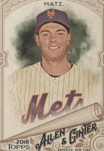 2018 Topps Allen & Ginter - Steven Matz #294