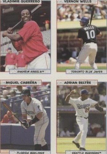 2005 Topps Bazooka - Adrian Beltre Miguel Cabrera Vernon Wells #13