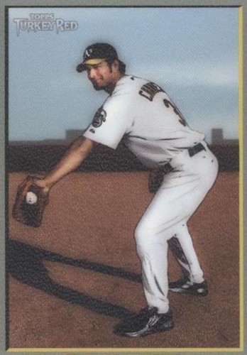 2005 Topps Turkey Red - Eric Chavez #83