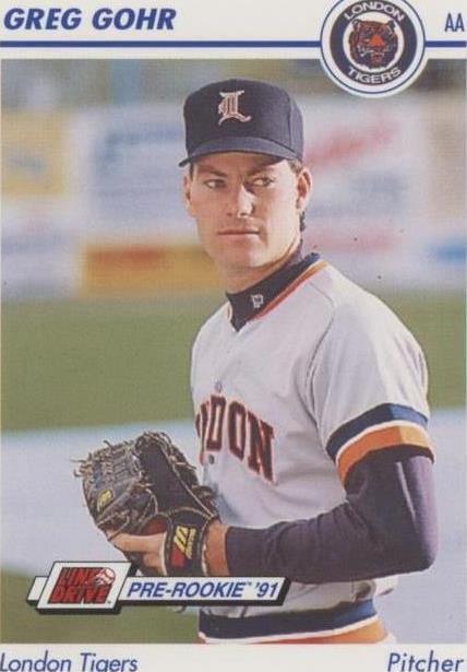 1991 Line Drive Pre-Rookie - Greg Gohr #385