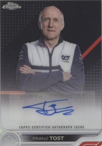 2022 Topps Chrome Formula 1 - Franz Tost #CAC-FT