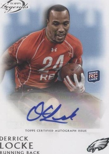 2011 Topps Gridiron Legends Derrick Locke #RA-DL