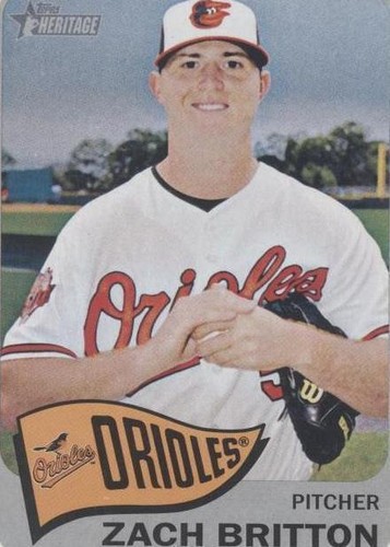 2014 Topps Heritage High Number - Zach Britton #H589