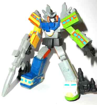 Transformers pvc RAIDEN Trainbots combiner scf 2001 heroes