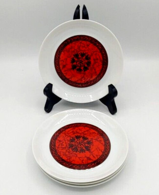 Block Espana Flamenco Bidasoa 6'' Bread Appetizer Plates Set of 4