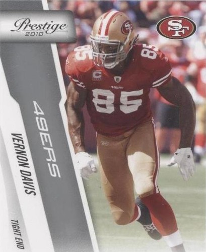 2010 Playoff Prestige Vernon Davis #173