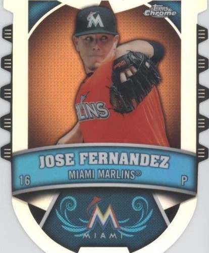 2014 Topps Chrome - Jose Fernandez #CC-JF
