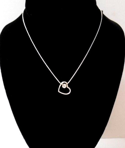 VVV☆SURGICAL HEART PENDANT STRAP NECKLACE Designer fashion, Seoul-fully created | W Concept