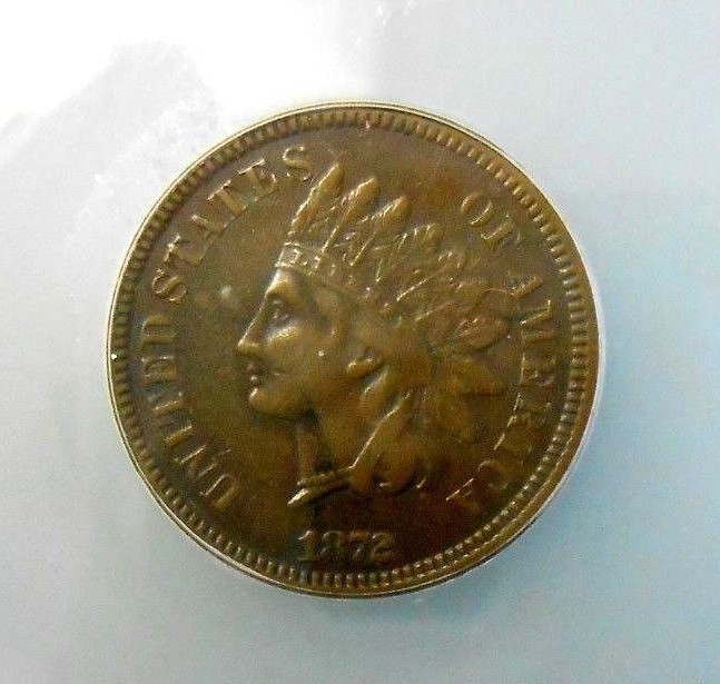 1872 INDIAN HEAD PENNY CENT ICG VF30 BN BETTER DATE RARE PHILADELPHIA MINT COIN