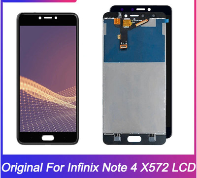 For Infinix Note 4 X572 LCD Display Touch Screen Digitizer Assembly Repair Black