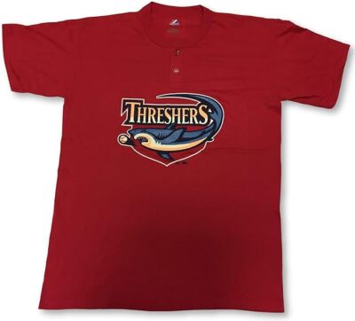 Clearwater Threshers MiLB Minor League 2-Button Men's Jersey Shirt Choose Size