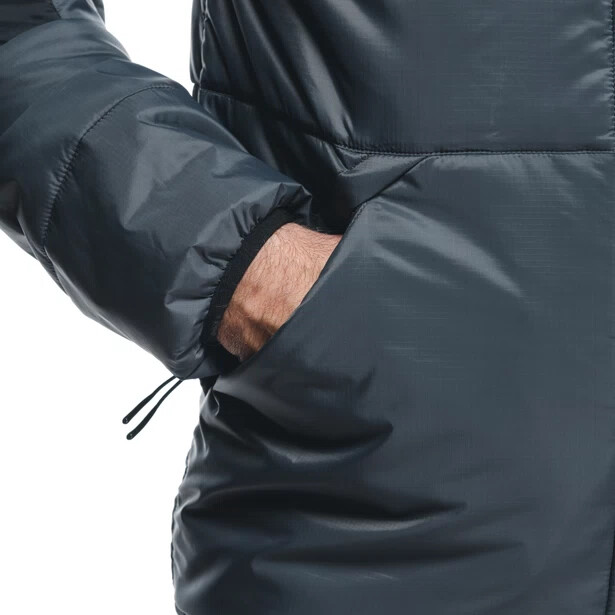 Pre-owned Dainese 5% Off  After-ride Insulated 100% Windproof Thermal Casual Jacket/coat In Gray