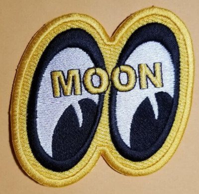 Mooneyes Embroidered Patch approx 3x3.5''