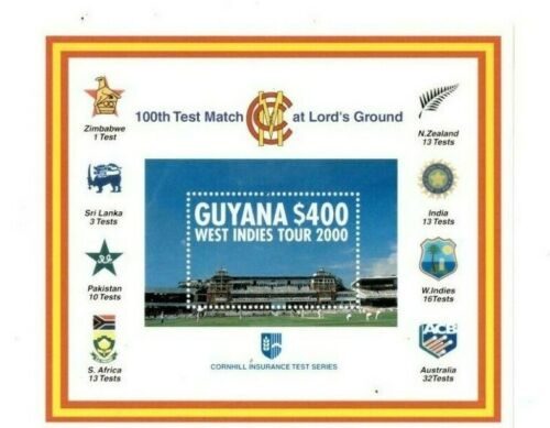 Guyana - 2000 - Cricket - Souvenir Sheet - MNH