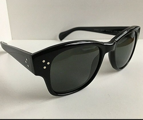Pre-owned Oliver Peoples Polarized  Ov 5242s 1005/p2 Jannsson Sun 51mm Black Sunglasses