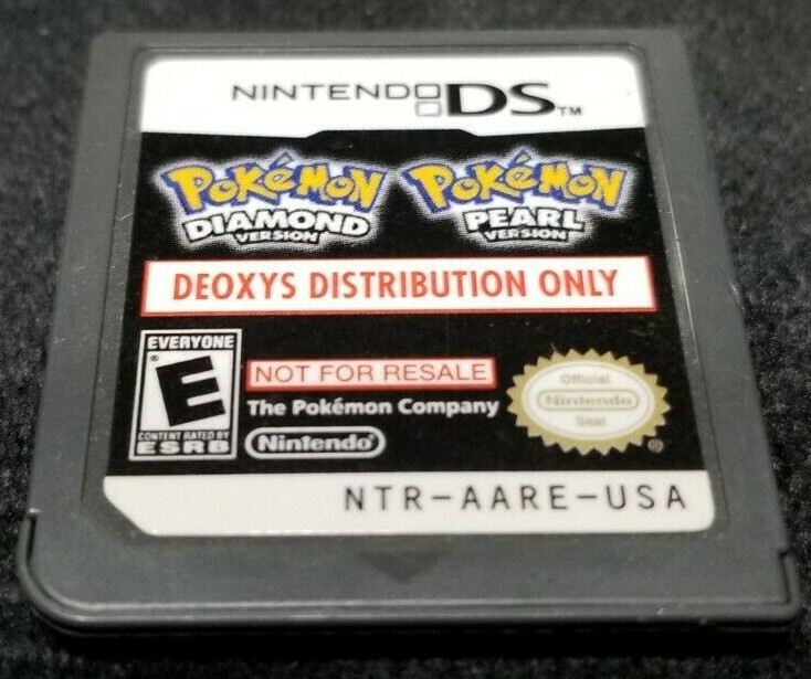 Nintendo Ds Pokemon Deoxys Distribution Cartridge re Nfr 3ds 2ds Rare のebay公認海外通販 セカイモン