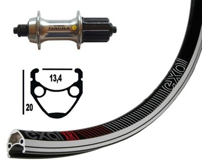 R.ARR.700C WINORA EXAL XR-1 32 TR.SH.TIAGRA BLO.RA.130 ARG - 2148511800 -