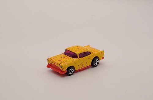 Vintage 1978 Hot Wheels 55' Yellow Chevy with Red Speckles