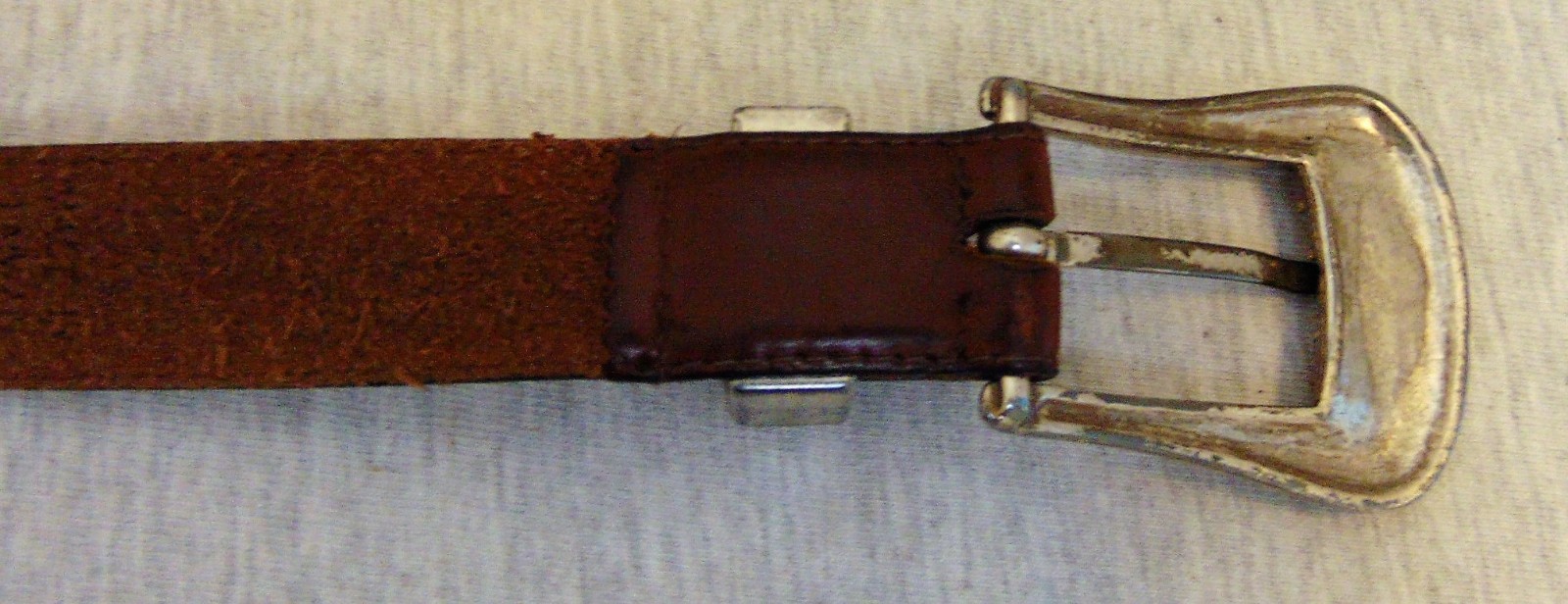 Vintage Donna Katz Brown Leather Belt 32