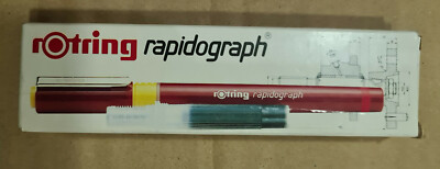 Vintage 90s Rotring Rapidograph 0.50 MM NEW Boxed Made in Germany