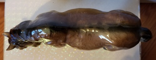 Vintage Japan Unbranded ceramic porcelain horse figurine Draft Percheron 10