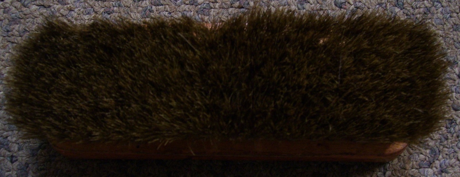 Vintage MARBO 100% horsehair shoe polish brush 6 1/2