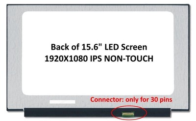 Fullcom New 15.6 inch IPS FHD 1080P Matte Laptop LED LCD Screen/Panel with B1...