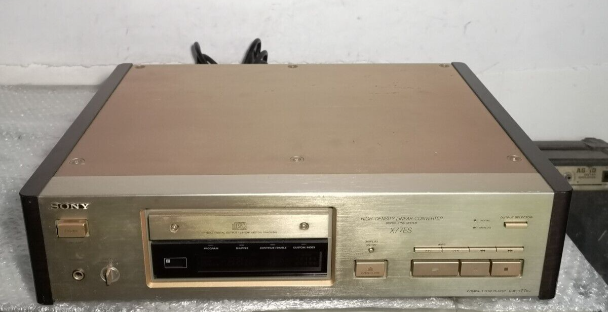 岐阜発 ジャンク扱い CD PLAYER】SONY CDP-X77ES(SONY CDP 岐阜発 ジャンク扱い CD PLAYER】SONY CDP-X77ES(SONY CDP