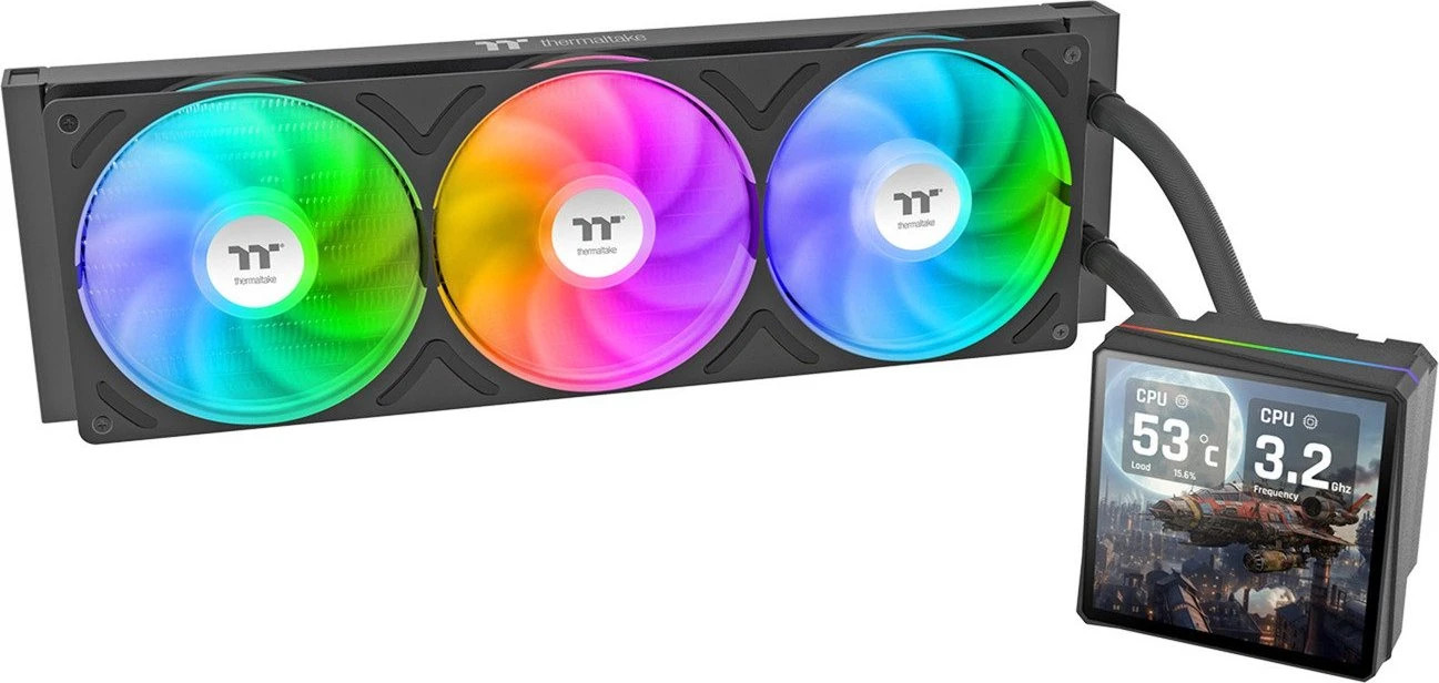 Thermaltake TH360 V3 Ultra ARGB Sync, Wasserkühlung schwarz
