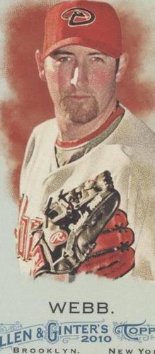 2010 Topps Allen & Ginter's - Brandon Webb #24