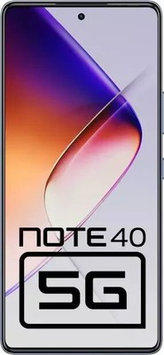 Infinix Note 40 (Black 8GB RAM 256GB) Factory Unlocked Dual SIM