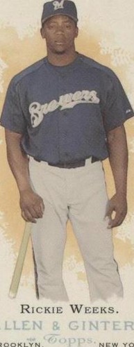 2006 Topps Allen & Ginter's - Rickie Weeks #68