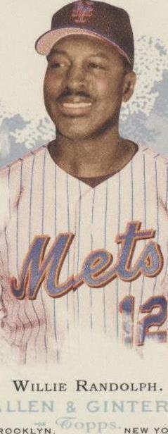 2006 Topps Allen & Ginter's - Willie Randolph #296