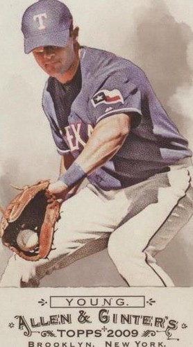 2009 Topps Allen & Ginter's - Michael Young #208
