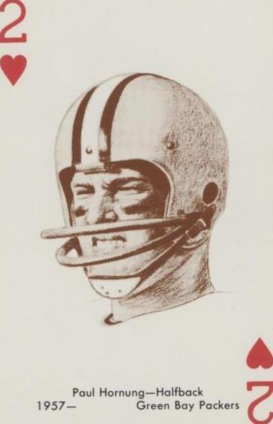 1963 Stancraft Playing Cards Paul Hornung #2H