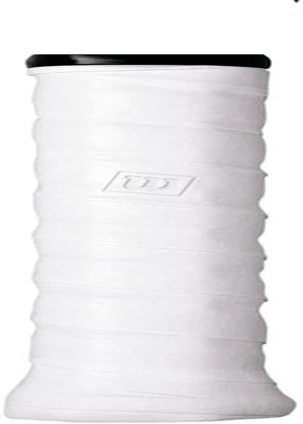 WILSON Tennis Racquet Pro over Grip, White, Pack of 3