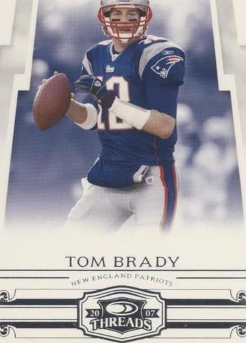 2007 Donruss Threads Tom Brady #26