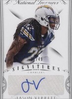 2015 Panini National Treasures Jason Verrett #SIG-JV