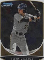 2013 Bowman Chrome Minis - Austin Meadows #40