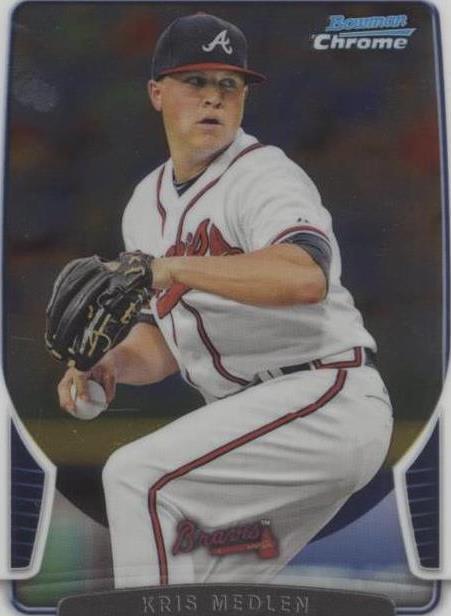 Bowman Chrome 2013 - Kris Medlen #211