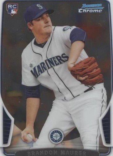 2020 Bowman Chrome Brandon Pfaadt 1st Bowman Refractor GMG Graded