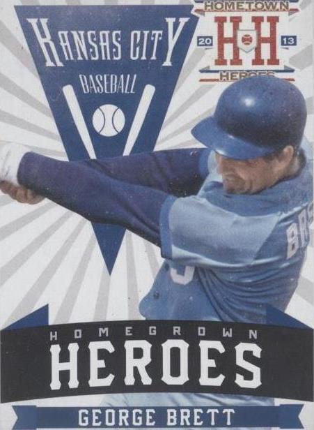 Panini Hometown Heroes 2013 - George Brett #HH11