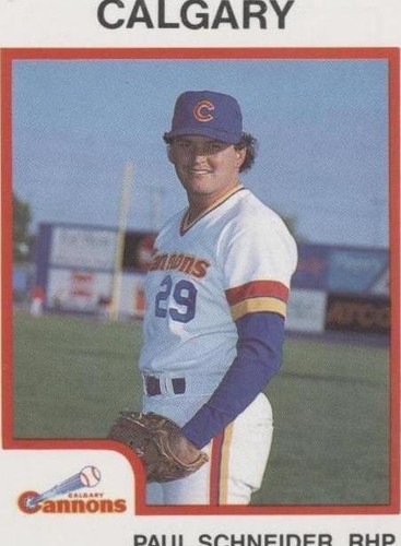 1987 ProCards Minor League - Paul Schneider #2316